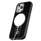 iPhone 16 Pro Max Coffee Element (Black) Black Impact Phone Case