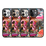 iPhone 16 Pro Max Vintage Collage: Hollywood Mix Black Impact Phone Case