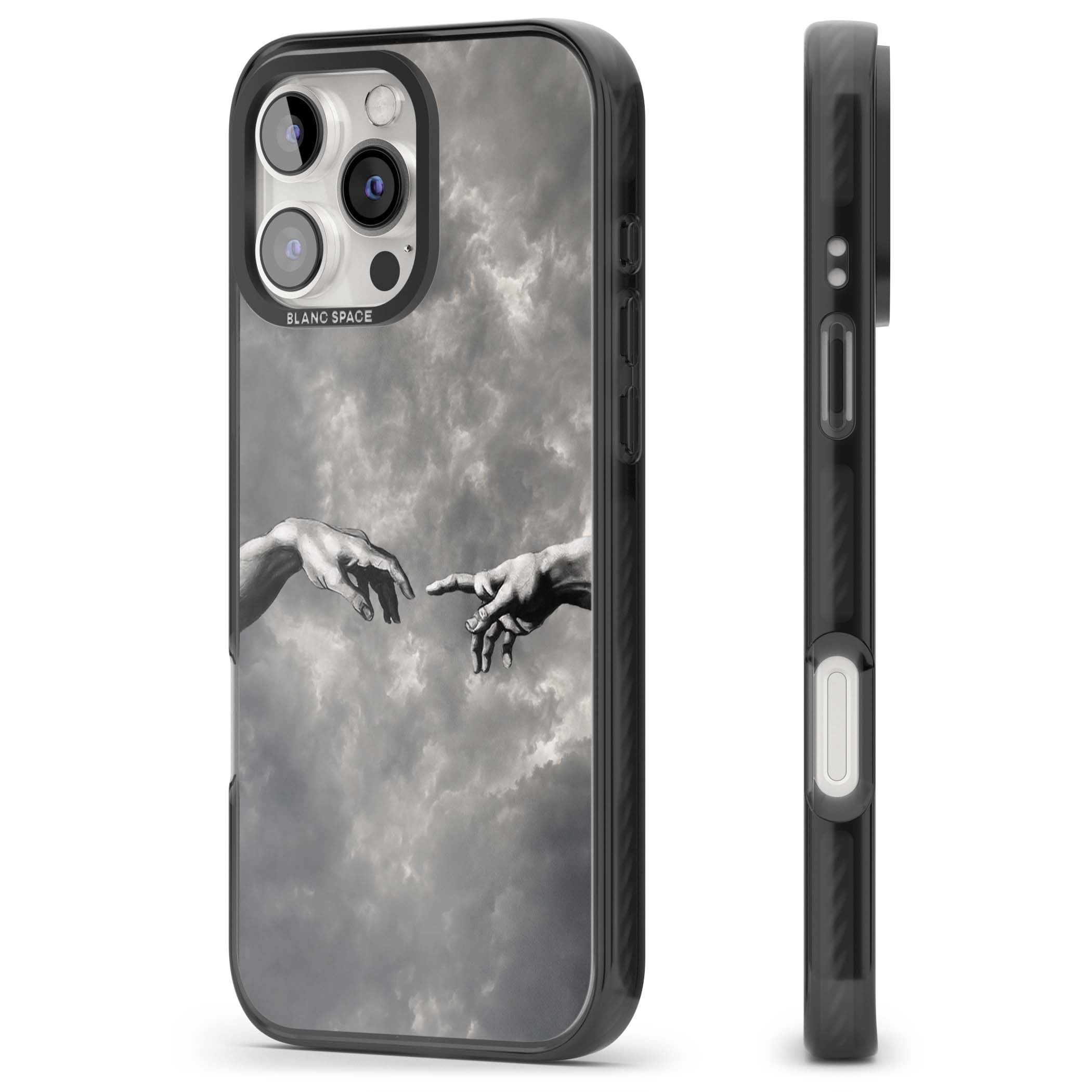 Creation art iPhone case | Black Impact Magsafe case for iPhone 16 Pro, iPhone 16 Pro Max
