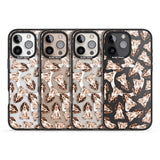 iPhone 16 Pro Max Cocker Spaniel (Brown) Watercolour Dog Pattern Black Impact Phone Case