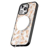 iPhone 16 Pro Max Chihuahua Watercolour Dog Pattern Black Impact Phone Case