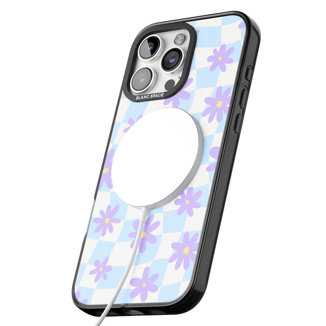 iPhone 16 Pro Max Serene Skies & Flowers Black Impact Phone Case