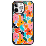 iPhone 16 Pro Max Floral Fiesta Black Impact Phone Case