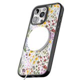 iPhone 16 Pro Max Wildflower Black Impact Phone Case