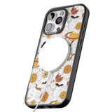 iPhone 16 Pro Max Halloween Bats and Planets Black Impact Phone Case