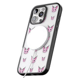 iPhone 16 Pro Max Demon Cat Pattern Black Impact Phone Case