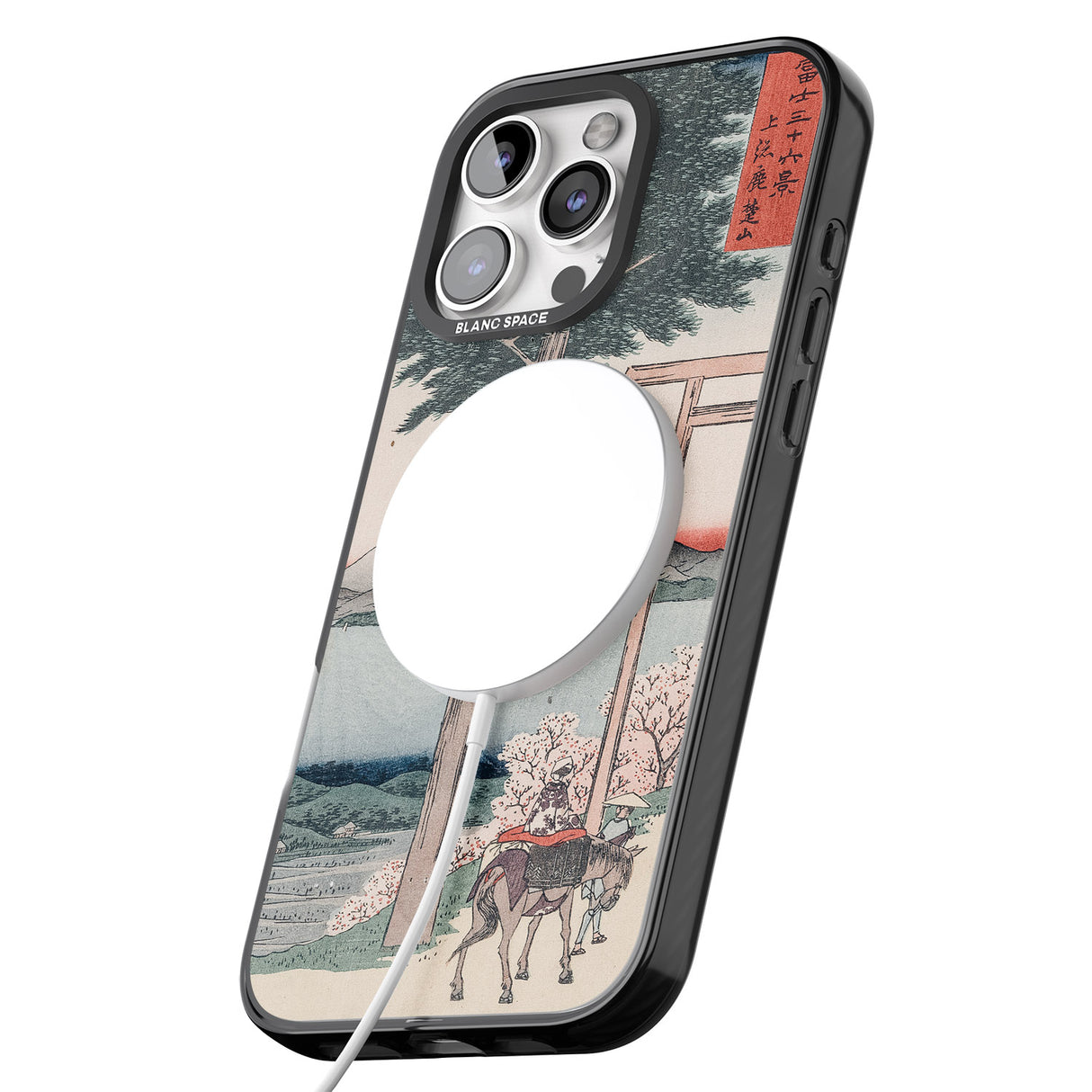 iPhone 16 Pro Max Gates to Mt. Fuji Black Impact Phone Case