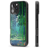 Bamboo Grove of Saga Black Impact Magsafe Phone Case for iPhone 16 Pro, iPhone 16 Pro Max