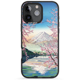 Mt. Fuji from Lake Kawaguchi Black Impact Magsafe Phone Case for iPhone 16 Pro, iPhone 16 Pro Max