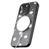 iPhone 16 Pro Max Stars & Clouds Black Impact Phone Case