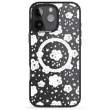 iPhone 16 Pro Max Rainy Days Black Impact Phone Case