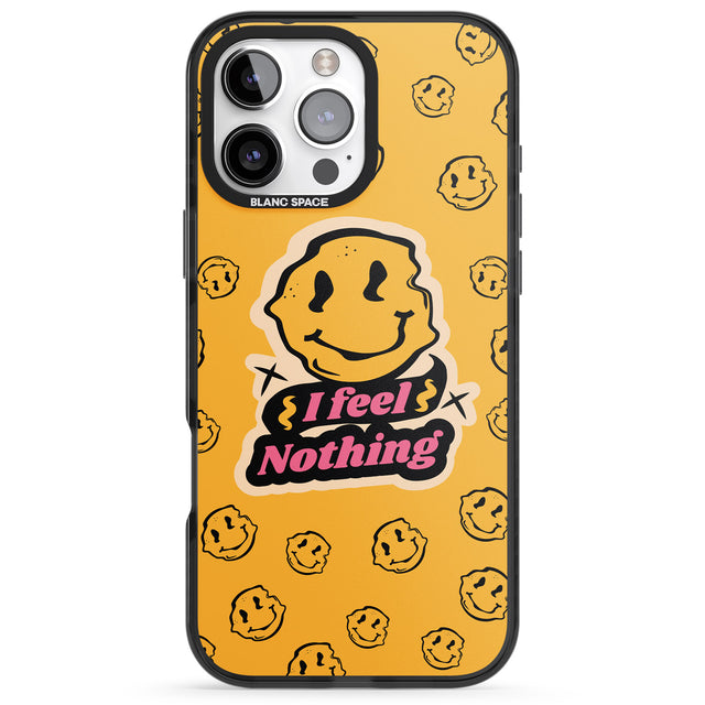 iPhone 16 Pro Max I feel nothing Black Impact Phone Case