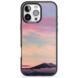 iPhone 16 Pro Max Cloudy Sunset Photograph Black Impact Phone Case