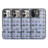 iPhone 16 Pro Max Panda Pattern Black Impact Phone Case