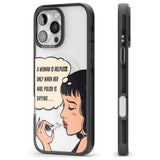 Drying Nails - Pop Art Black Impact Magsafe Phone Case for iPhone 16 Pro, iPhone 16 Pro Max