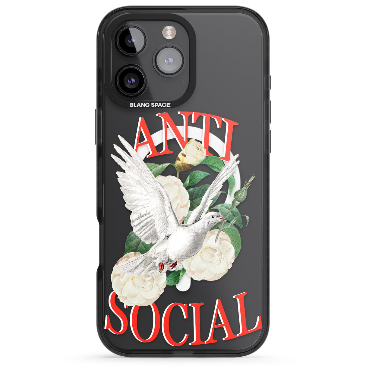 iPhone 16 Anti-Social Clear Impact Phone Case