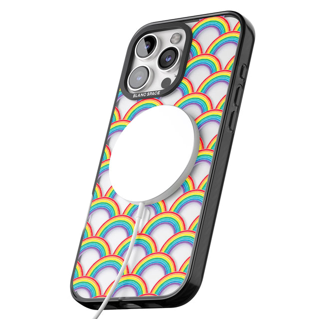 iPhone 16 Pro Max Somewhere over the rainbow Black Impact Phone Case