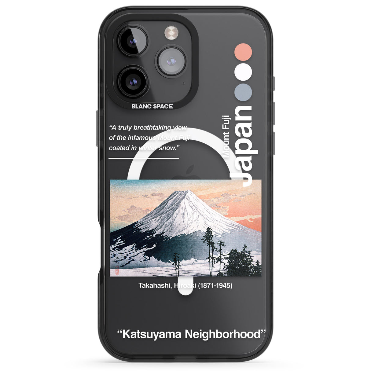 iPhone 16 Pro Max Katsuyama Neighborhood Black Impact Phone Case