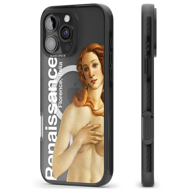 iPhone 16 Pro Max Florence Renaissance Black Impact Phone Case