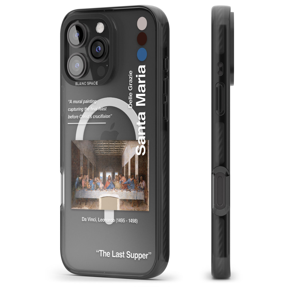 iPhone 16 Pro Max The Last Supper Black Impact Phone Case