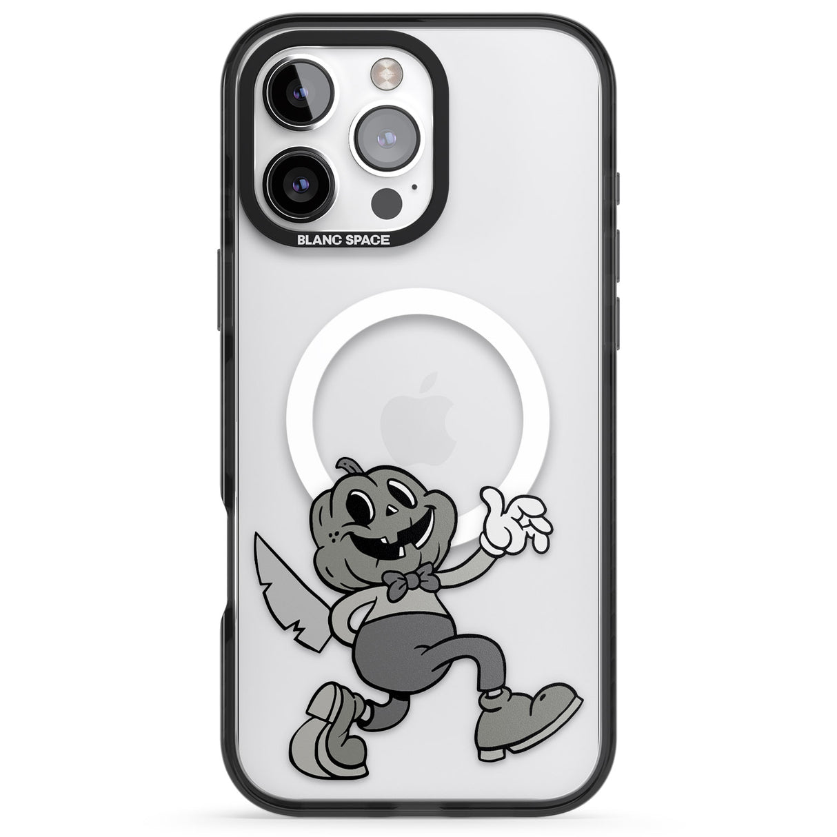 iPhone 16 Pro Max Jack o' slasher Black Impact Phone Case