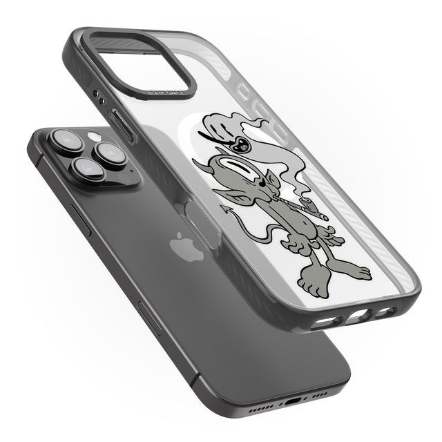 iPhone 16 Pro Max Pipe Goblin Black Impact Phone Case