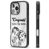 Congrats! You're the worst Black Impact Magsafe Phone Case for iPhone 16 Pro, iPhone 16 Pro Max