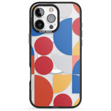 iPhone 16 Pro Max Abstract Colourful Mix Black Impact Phone Case