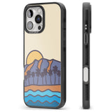 iPhone 16 Pro Max South Sunset Black Impact Phone Case