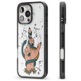 iPhone 16 Pro Max Snakes, Stars and Cynicism Black Impact Phone Case