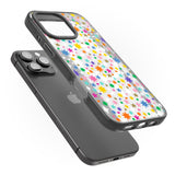 iPhone 16 Pro Max Rainbow Starburst Black Impact Phone Case