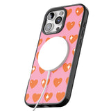 iPhone 16 Pro Max Sweet Hearts (Sunset) Black Impact Phone Case