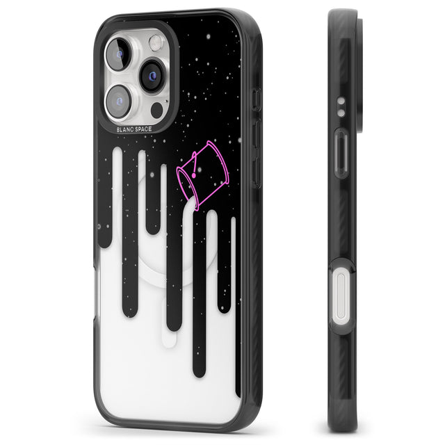 iPhone 16 Pro Max Space Bucket Black Impact Phone Case