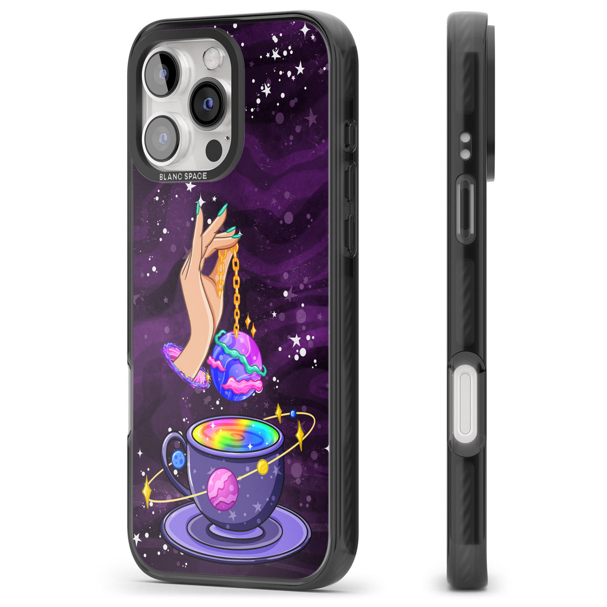 iPhone 16 Pro Max Space Tea Black Impact Phone Case