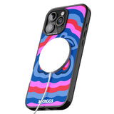 iPhone 16 Pro Max Cherry Rainbow Black Impact Phone Case