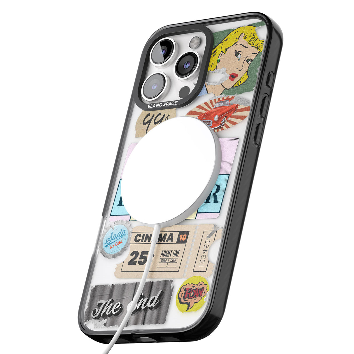 iPhone 16 Pro Max Nifty Fifties Swing Black Impact Phone Case