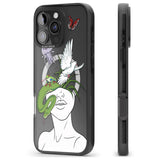 iPhone 16 Pro Max Wild Thoughts Black Impact Phone Case