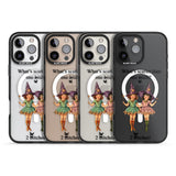 Two Witches Black Impact Magsafe Phone Case for iPhone 16 Pro, iPhone 16 Pro Max