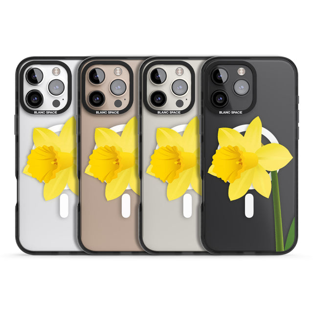 iPhone 16 Pro Max Daffodil Black Impact Phone Case