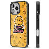 iPhone 16 Pro Max I feel nothing Black Impact Phone Case