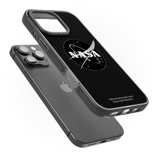 iPhone 16 Pro Max Dark NASA Meatball Black Impact Phone Case