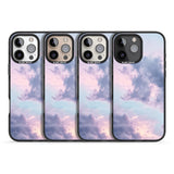 iPhone 16 Pro Max Purple Clouds Photograph Black Impact Phone Case