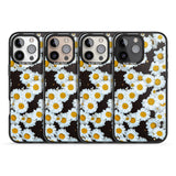 iPhone 16 Pro Max Daisies - Real Floral Photographs Black Impact Phone Case