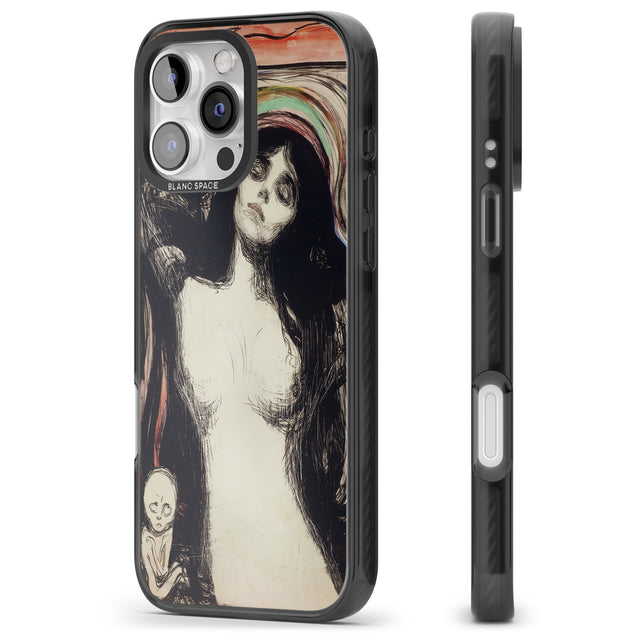 iPhone 16 Pro Max Madonna Black Impact Phone Case