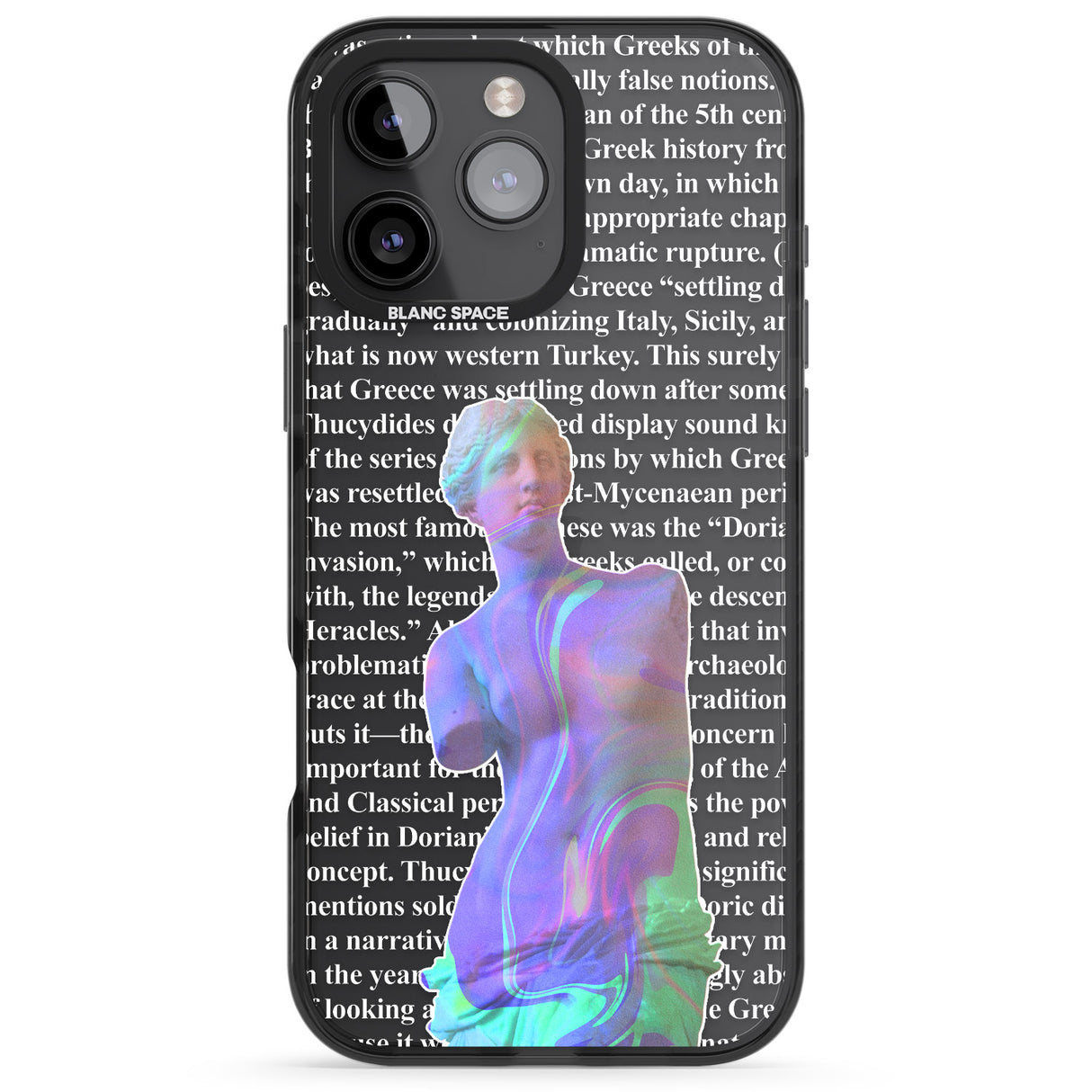 iPhone 16 Iridescent De Milo Clear Impact Phone Case