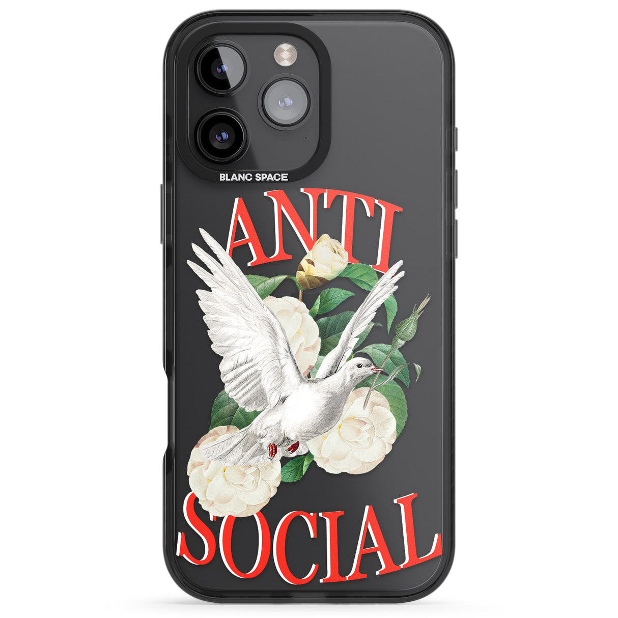 iPhone 16 Anti-Social Clear Impact Phone Case