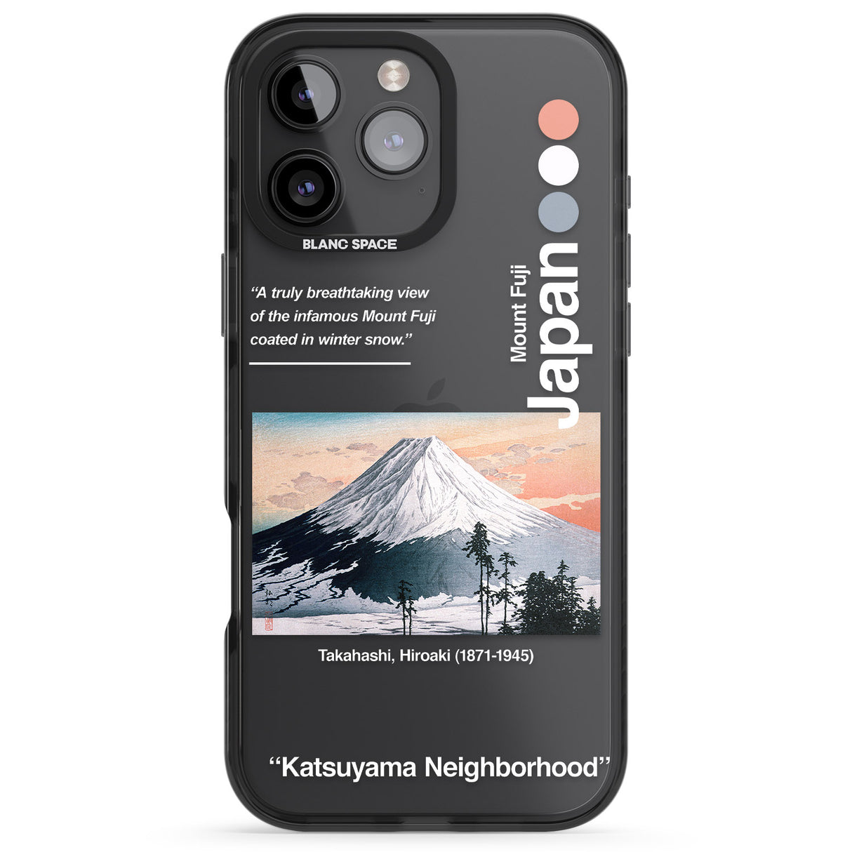 iPhone 16 Pro Max Katsuyama Neighborhood Black Impact Phone Case