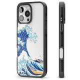 iPhone 16 Pro Max The Great Wave of Kanagawa Black Impact Phone Case