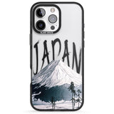 iPhone 16 Pro Max Mount Fuji Cutout Black Impact Phone Case