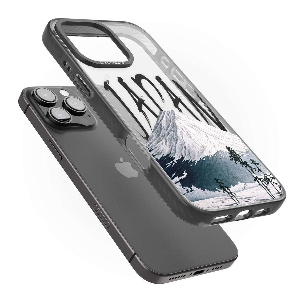 iPhone 16 Pro Max Mount Fuji Cutout Black Impact Phone Case